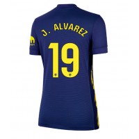 Atletico Madrid Julian Alvarez #19 Vonkajší Ženy futbalový dres 2025-26 Krátky Rukáv